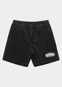 Brutal Logo Cord Shorts