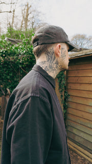 Metal Logo Distressed Cap