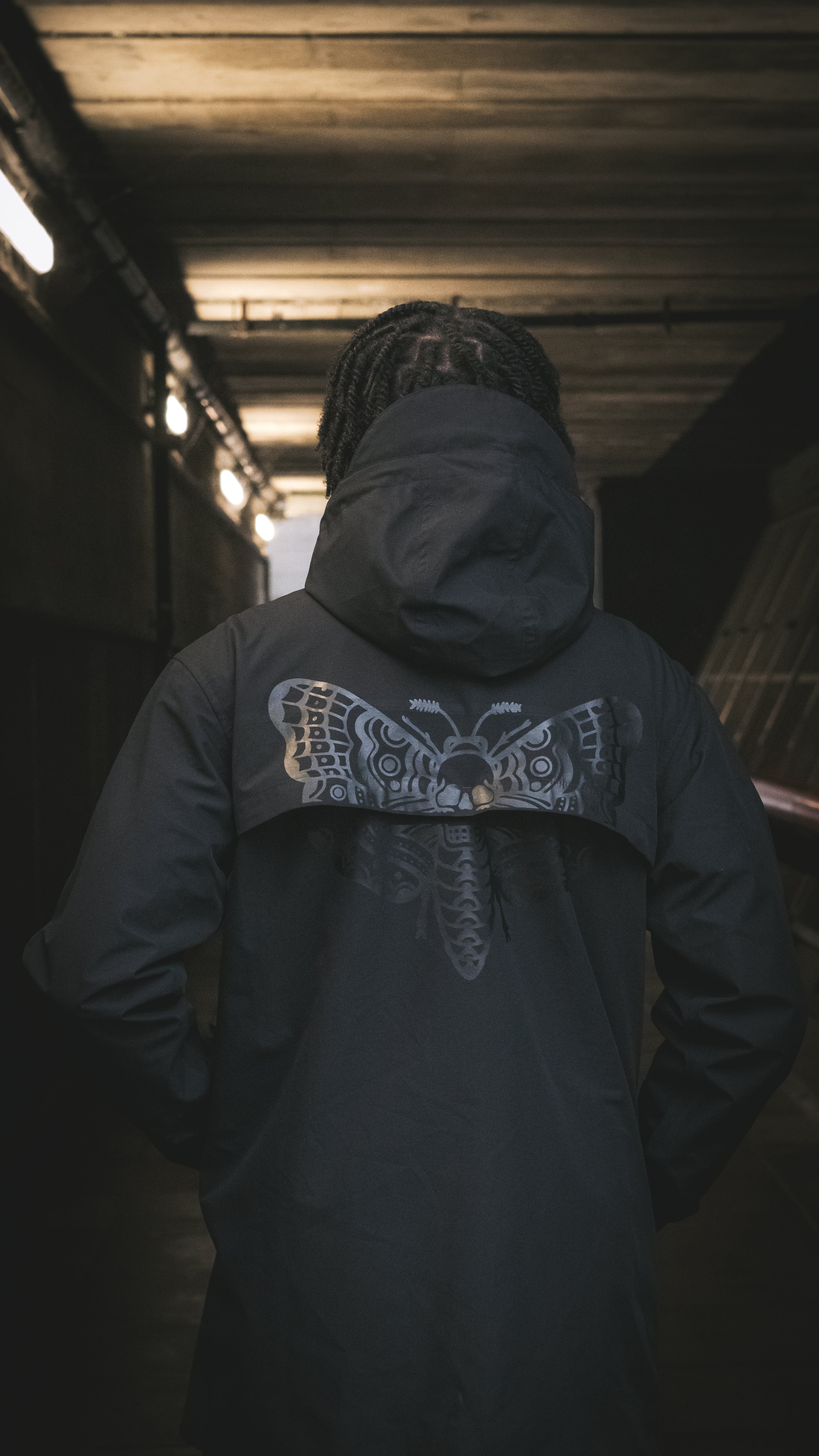 Death Moth Canvas Jacket - Walnut – Bad Monday Apparel