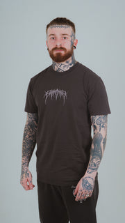 Metal Logo Faded Tee