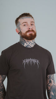 Metal Logo Faded Tee