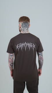 Metal Logo Faded Tee