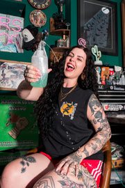 Swallows Heavy Vest / Faded Black