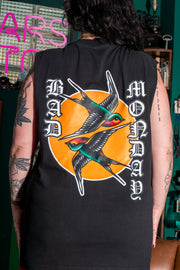 Swallows Heavy Vest / Faded Black