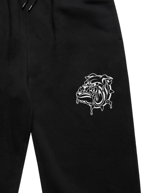 Embroidered Levi Frankenstein / Cuffless Jogger