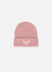 Death Moth Beanie - Dusty Pink