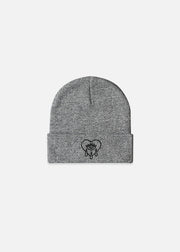 Crying Heart Beanie Grey