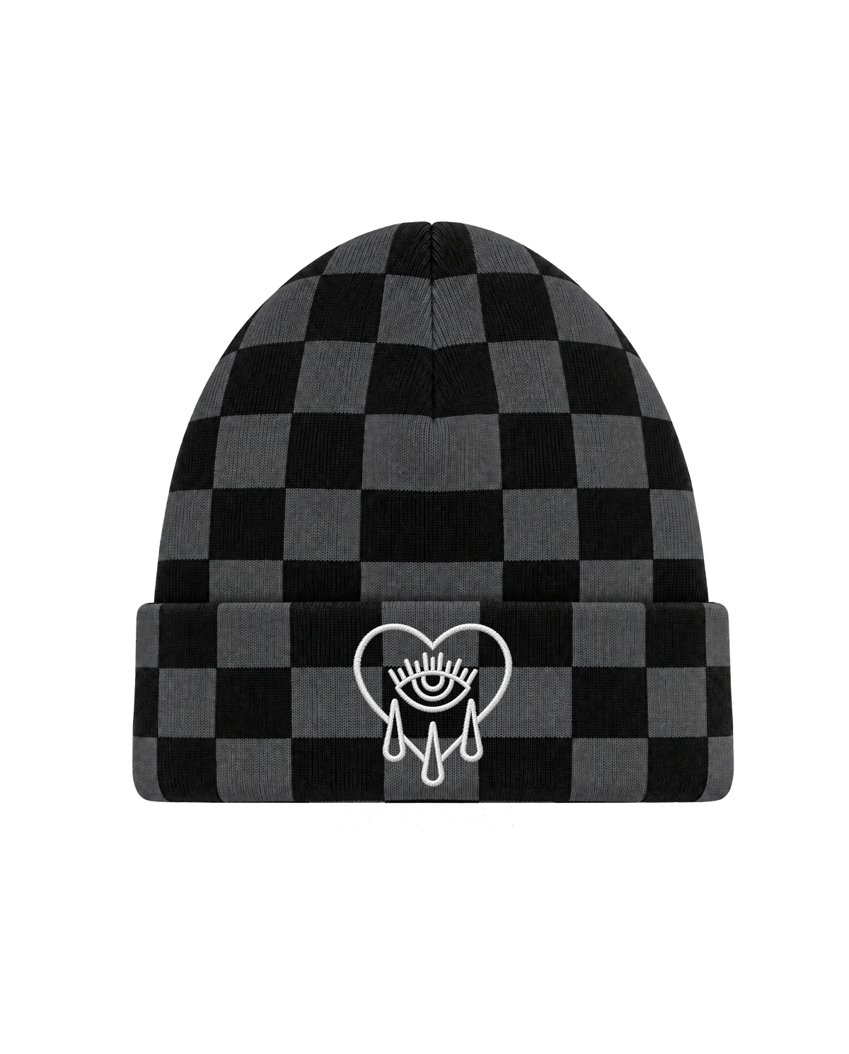 Crying Heart / Black Beanie