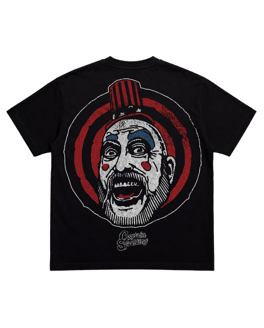 Danny Blackheart Captain / Heavy Tee Back Print