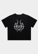 Tribal Heart / Wo Cropped Tee