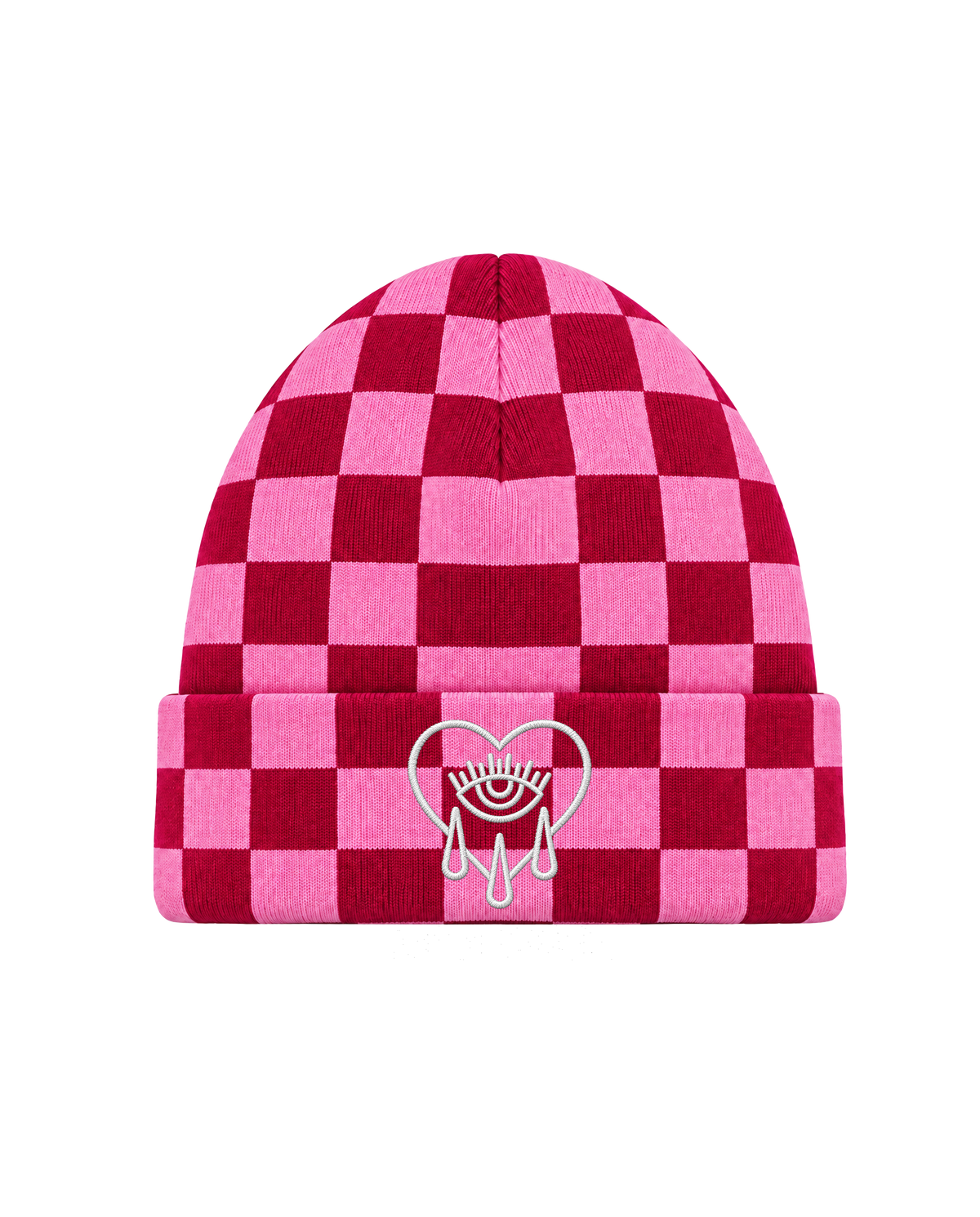 Crying Heart / Pink Beanie