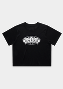 Brutal Logo / Wo Cropped Tee