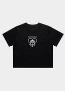 Crying Heart / Wo Cropped Tee