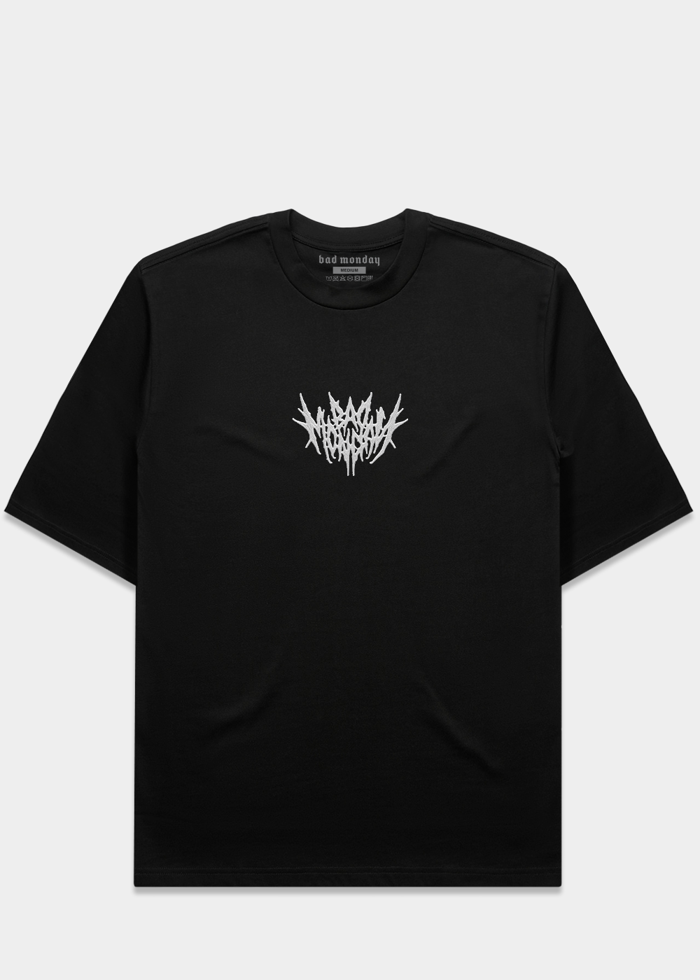 Embroidered Ruthless Logo / Heavy Tee – Bad Monday Apparel