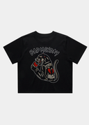 Throwback Broken Club / Wo Cropped Tee