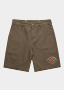 Rose Canvas Shorts