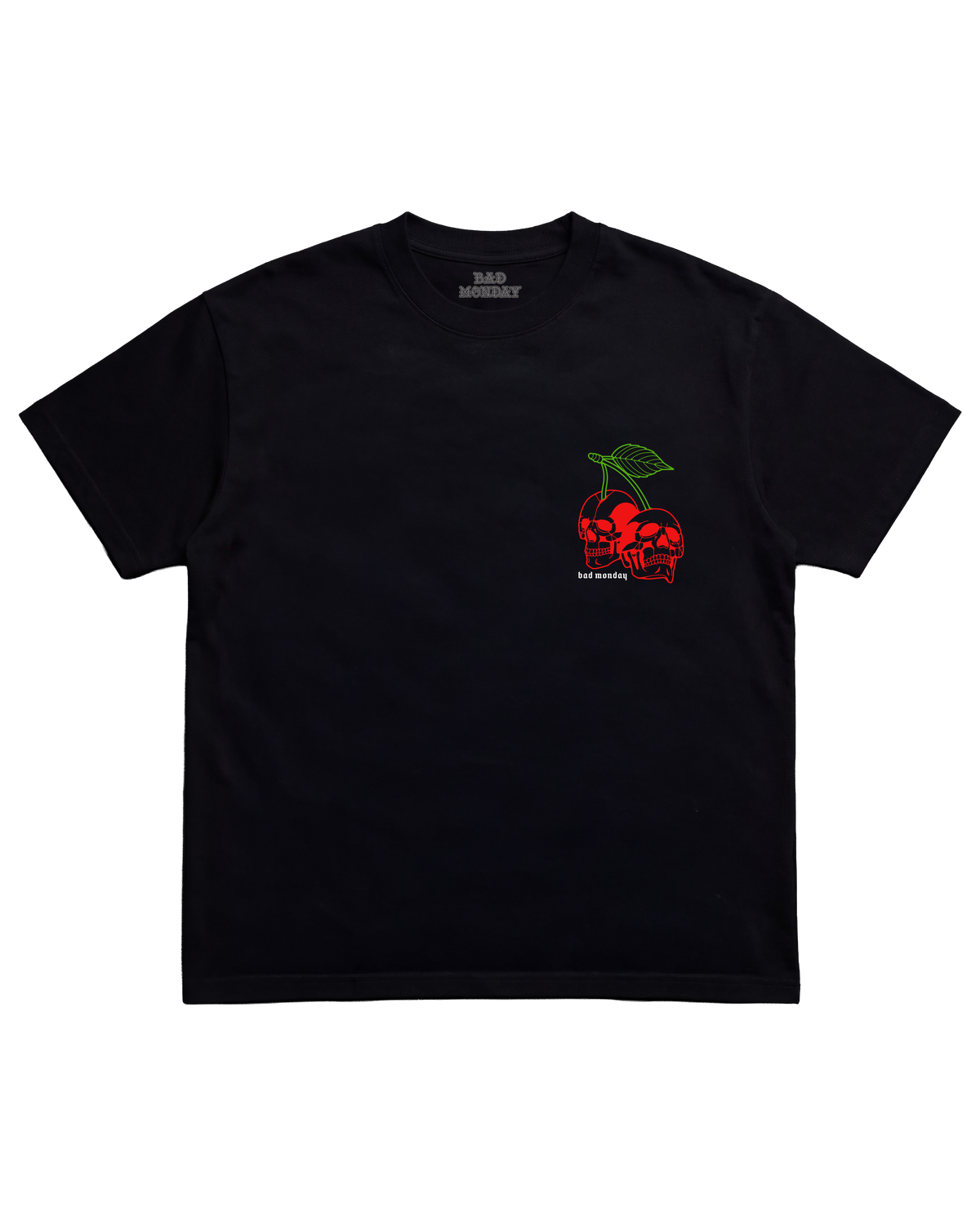 Cherry Skull / Heavy Tee Back Print