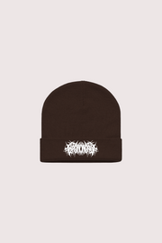 Brutal Logo Beanie - Brown