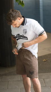 Walnut Death Moth Cord Shorts