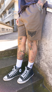 Walnut Death Moth Walk Shorts
