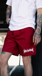 BM Metal Logo Beach Shorts