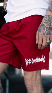 BM Metal Logo Beach Shorts