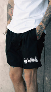 BM Metal Logo Beach Shorts