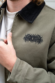 Metal Logo Canvas Jacket Army