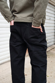 BDMY Logo Canvas Trousers Black
