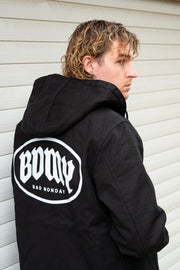 BDMY Hooded Canvas Jacket Black