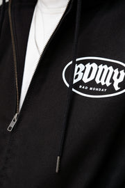 BDMY Hooded Canvas Jacket Black