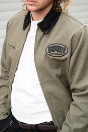 BDMY Logo Canvas Jacket Army