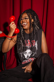 Vampy Heavy Vest / Faded Black