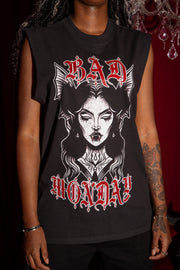 Vampy Heavy Vest / Faded Black