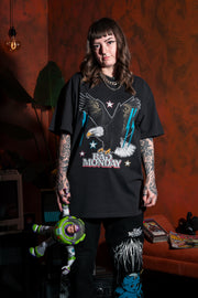 Eagle Star Heavy Tee / Faded Black