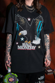 Eagle Star Heavy Tee / Faded Black