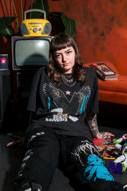 Eagle Star Heavy Tee / Faded Black