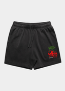 Cherry Skull Faded Relax Track Shorts