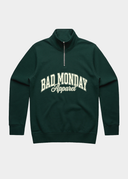 Varsity 1/4 Zip Faded
