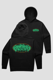 Brutal Oval Green Hoodie