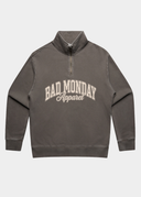 Varsity 1/4 Zip Faded