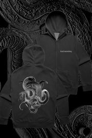 Born With Horns Faded Zip Hoodie