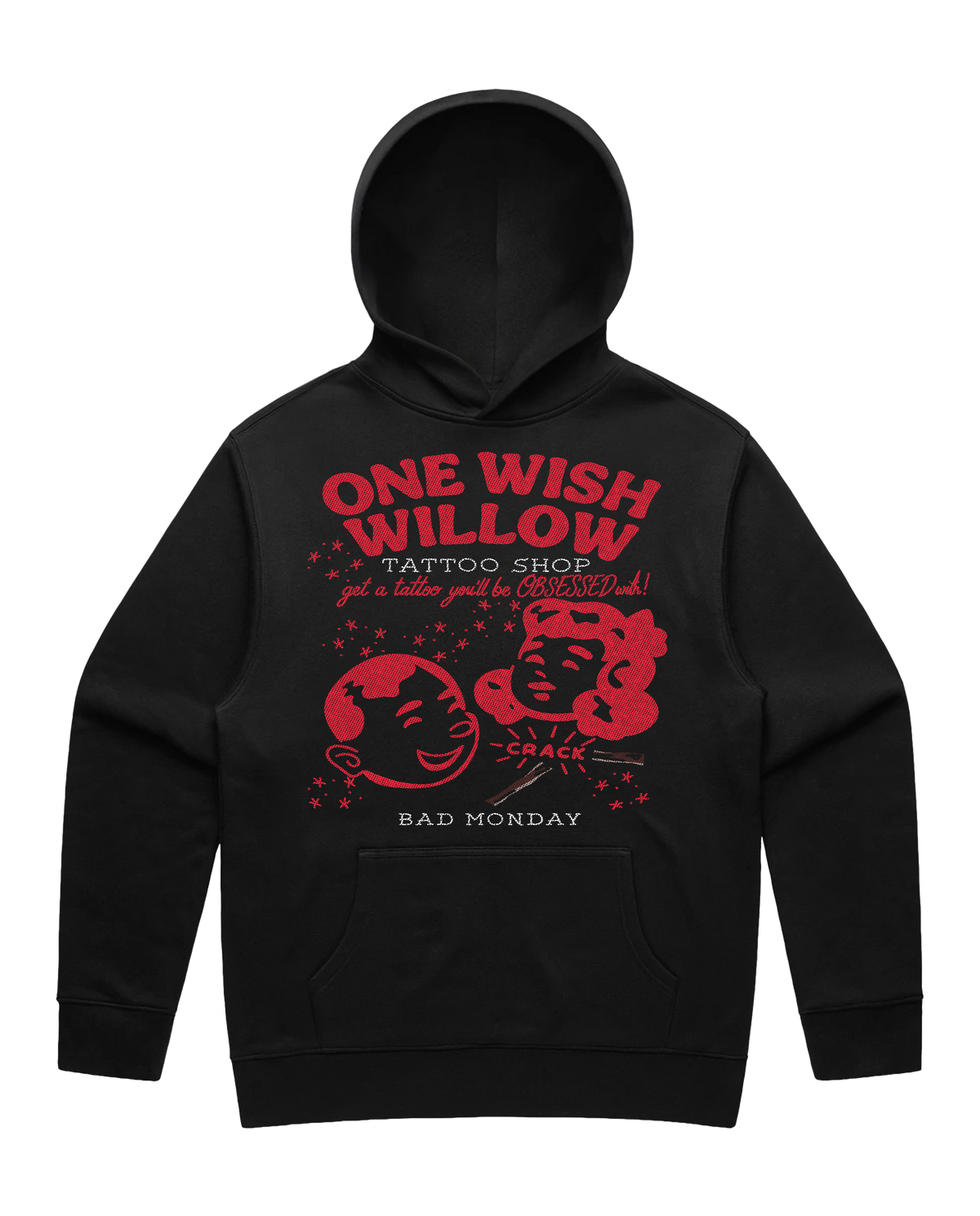 Obsessed / Hood Front Print