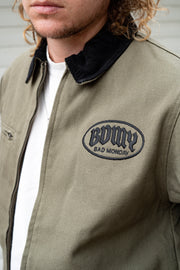 BDMY Logo Canvas Jacket Army