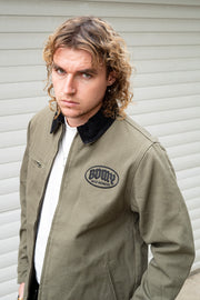 BDMY Logo Canvas Jacket Army