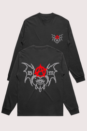 BMA Bat Vintage Long Sleeve Tee