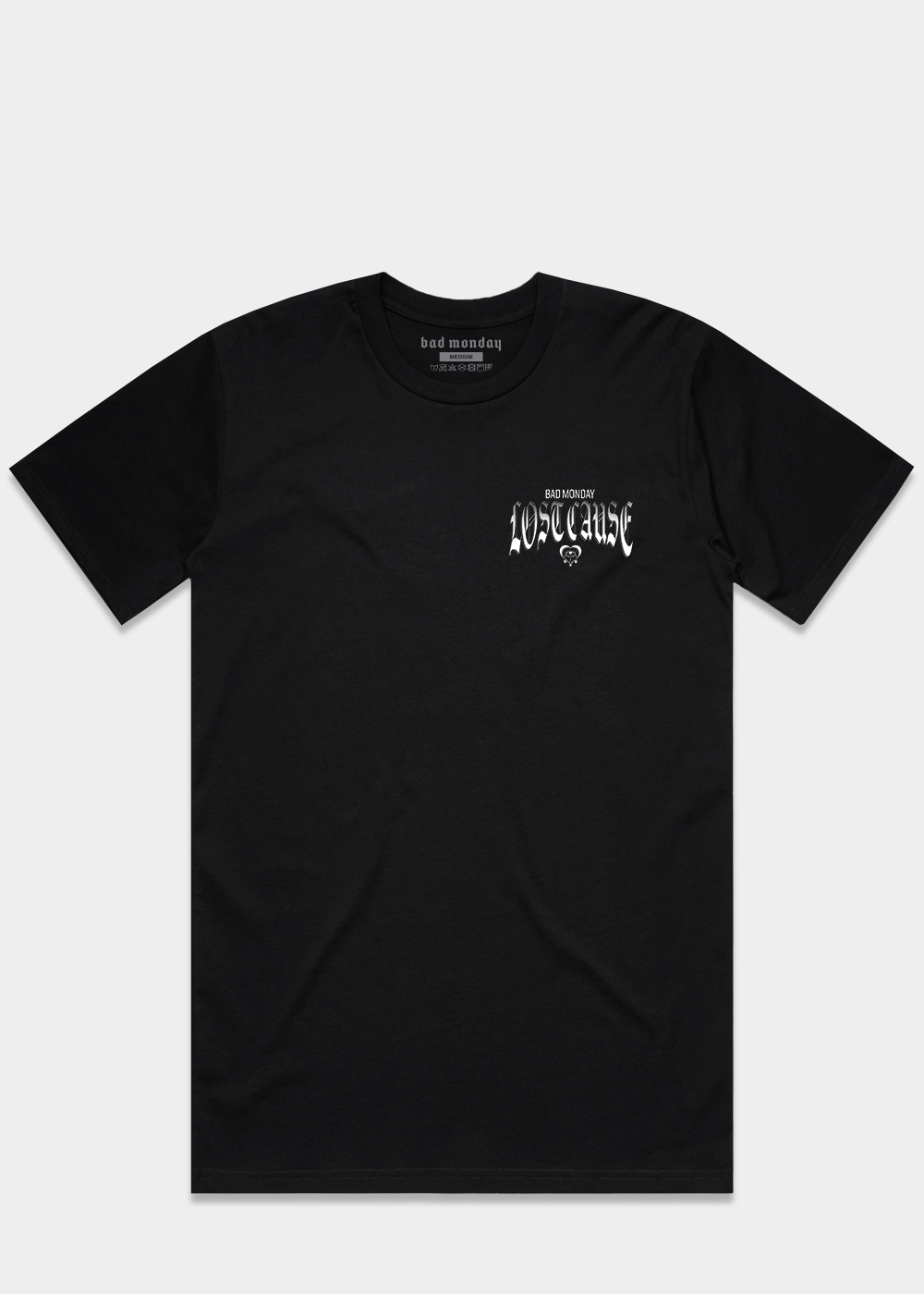 Lost Cause / Standard Tee – Bad Monday Apparel Lost Cause / Standard Tee – Bad Monday Apparel