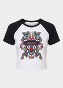 Panther Dragon / Wo Raglan Tee