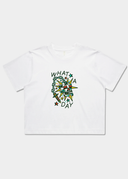 What A Day / Wo Cropped Tee
