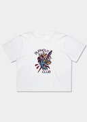 Burnout Club / Wo Cropped Tee